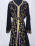 Black Zari & Hand work Georgette Morocco style Kaftan wedding wear