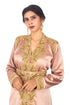 Elegant Dusty Rose Georgette Zari Work Kaftan for Women