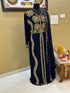 Sale!! Royal Fashion Black African Dubai Moroccan Beaded Kaftan Party Fancy Clothing Crystal Work Dresses