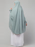 Nazneen stretchable smoking at wrist knee length Jilbab cum prayer khimar Hijab