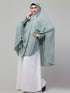 Nazneen stretchable smoking at wrist knee length Jilbab cum prayer khimar Hijab