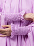 Nazneen stretchable Polyester smoking at sleeve Jilbab cum prayer khimar Hijab