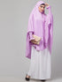 Nazneen stretchable Polyester smoking at sleeve Jilbab cum prayer khimar Hijab