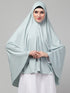 Nazneen Sky Sage green Colour Ready to wear instant Prayer Hijab
