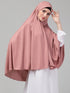 Janab E Aala Nazneen Hijab – Plain, Polyester Fabric, Mauve
