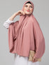 Janab E Aala Nazneen Hijab – Plain, Polyester Fabric, Mauve