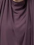 Nazneen Ready to Wear tie at back with Naqab instant Khimer Prayer hijab For Hajj and Umrah