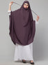 Nazneen Ready to Wear tie at back with Naqab instant Khimer Prayer hijab For Hajj and Umrah