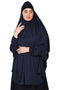 Nazneen stretchable Jeresy elastic at wrist with sleeve Jilbab cum prayer khimar Hijab