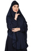 Nazneen stretchable Jeresy elastic at wrist with sleeve Jilbab cum prayer khimar Hijab