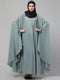 Nazneen Sage green Embroidered Iran Kaftan