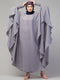 Nazneen smoking at sleeve Irani kaftan