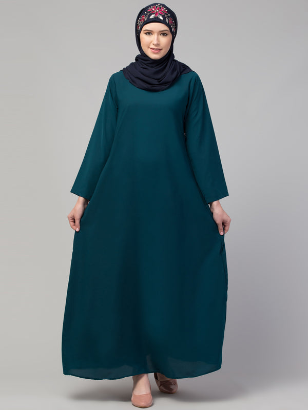 Flare daily wear basic Casual Abaya