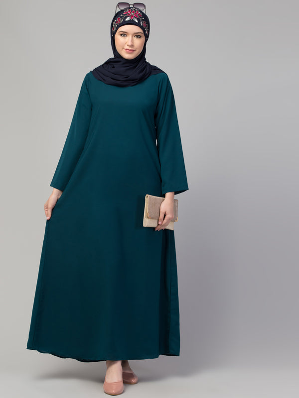 Nazneen flare daily wear basic Casual Abaya
