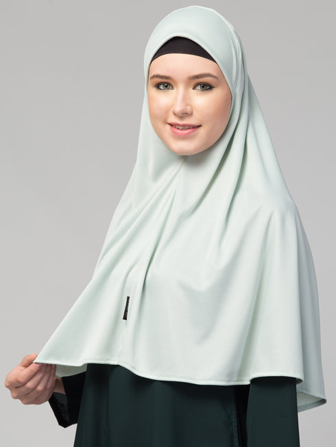 Janab E Aala Polyester Hijab Sea Green