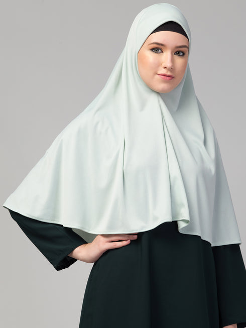 Janab E Aala Polyester Hijab Sea Green