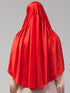 janab e aala ready-to-wear prayer hijab – red