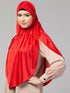 janab e aala ready-to-wear prayer hijab – red