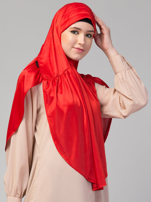 Nazneen gathered Instant Ready to Wear Prayer Hijab