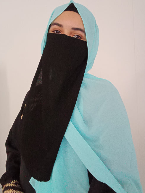 2 Pcs Combo- Nose Piece-Half Niqab