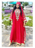 Eid Collection Dubai Beaded Kaftan Arabian Plus Size Abaya Party Fancy Dresses African Clothing Butterfly stylish