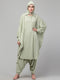 Nazneen Two piece set of Kaftan With Hood and Haram pant