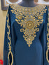 Royal Blue Reception Kaftan for Women