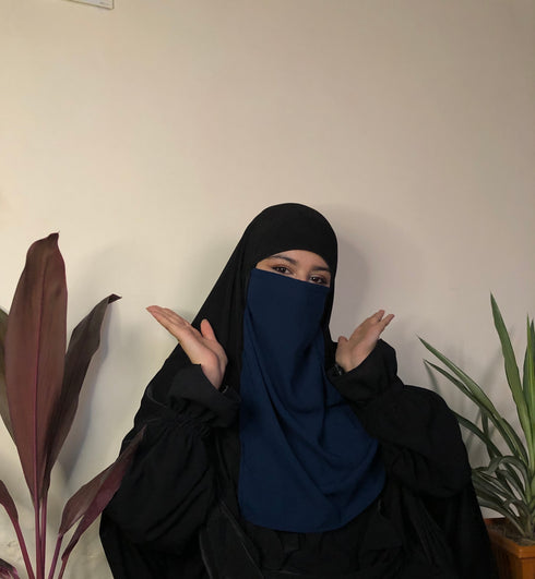 2 Pcs Combo- Nose Piece-Half Niqab