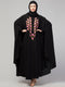 Nazneen Smoking Sleeve Resham Embroidery Irani Kaftan/ Burqa /Naqab