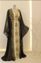 Black and White Wedding Kaftan for Women