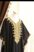 Black Handcrafted Zari work Stitched Dress Georgette Kaftan Party Wear Wedding Dresses