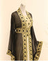 Luxe Black Georgette Zari Work Kaftan for Women