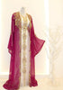 Pink and White Wedding Kaftan for Women