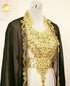 Black & White Handcrafted Zari work Stitched Dress Georgette Kaftan Party Wear Wedding Dresses