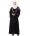 Nazneen Front to back resham embroidery Front open Dubai Style Kaftan cum Abaya