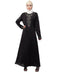 Nazneen Front and Sleeve Hand work A line Party Abaya