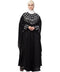 Nazneen double layers hand embroidered with tassel wedding kaftan cum abaya