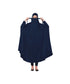 Navy Blue 100% Viscose Knits-Jersey Extra Nose Piece Head To Toe Free Size hijab