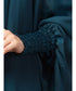 Nazneen Hijab & Naqab Set Two-Piece Full Sleeve Teal Plain