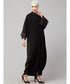 Black/Olive Premium Shine Nida Green Two Color Front Open Dubai Style Kaftan