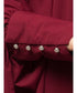 Maroon Matt Nida Head to toe long cuff ready to wear one pc hijab with Naqab