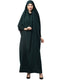 Nazneen Smoking Sleeve Tie at Back Ready To Wear Instant Full Size Jilbab