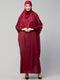Nazneen Smoking Sleeve Tie at Back Ready To Wear Instant Full Size Jeresy JiIbab