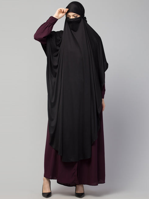 NAZNEEN TIE AT BACK LONG PRAYER HIJAB
