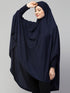 Nazneen stretchable Jersey smoking at sleeve Jilbab cum prayer khimar Hijab