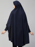 Nazneen stretchable Jersey smoking at sleeve Jilbab cum prayer khimar Hijab