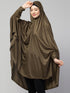 Nazneen Stretchable Jersey Long Sleeve Jilbab with Elastic Cuffs