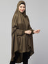 Nazneen Stretchable Jersey Long Sleeve Jilbab with Elastic Cuffs