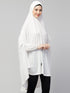Nazneen stretchable Jersey elastic at wrist with sleeve Jilbab cum prayer khimar Hijab