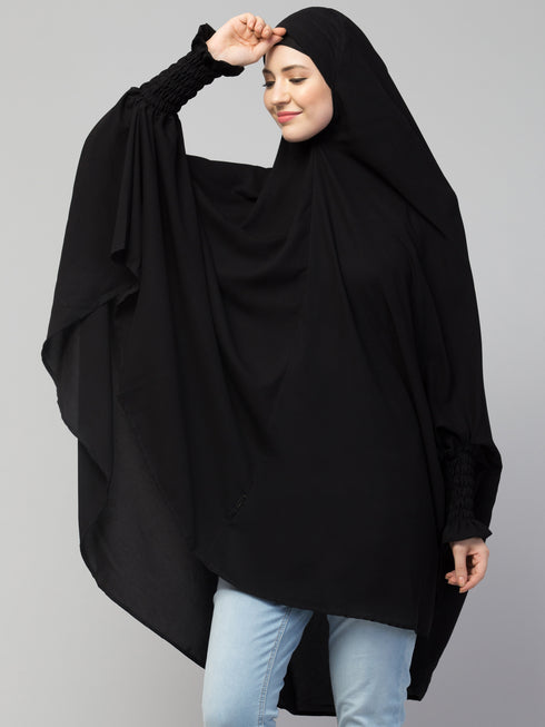 Nazneen Matt Nida smoking at sleeve prayer khimar Hijab